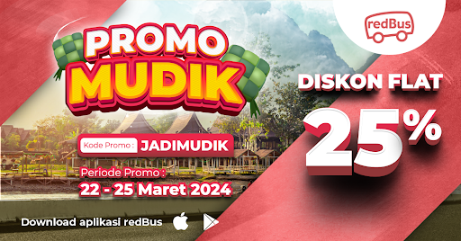 Penawaran Eksklusif redBus – Diskon untuk Tiket Bus AKAP mulai 23 March hingga 25 March